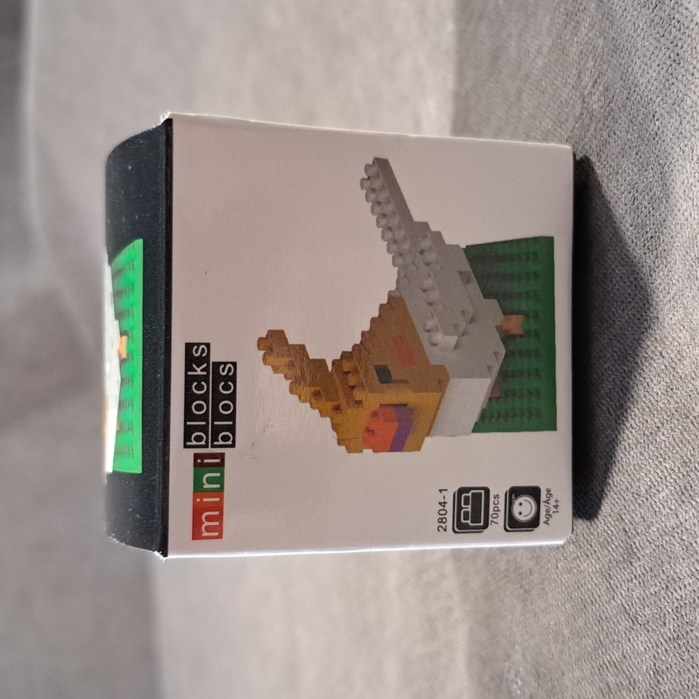 2/$5 Revo Toys Mini Blocks Bird Parakeet 70 Pieces NEW IN BOX Ages 14+